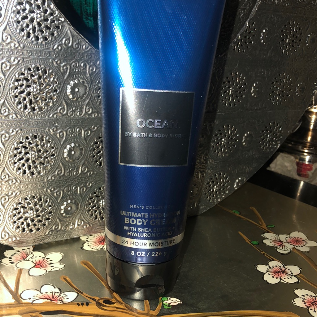 Bath And Bodyworks Mens Collection Ocean Body Cream Brand New Bath And Bodyworks Mens Collection Ocean Body Cream Brand New